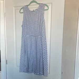 Striped Sleeveless Dress by J Crew